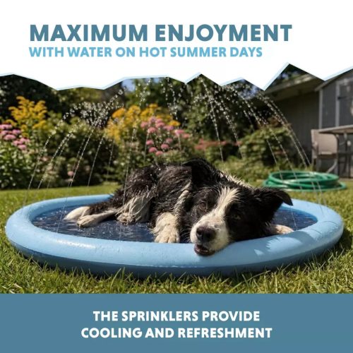 Coolpets medence szökőkúttal 100 cm