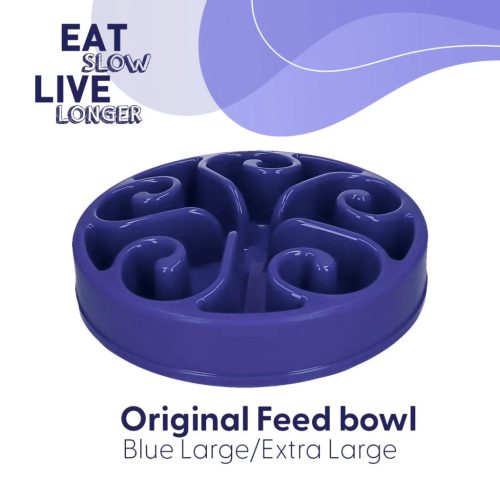 Eat Slow Live Longer Original Blue 6