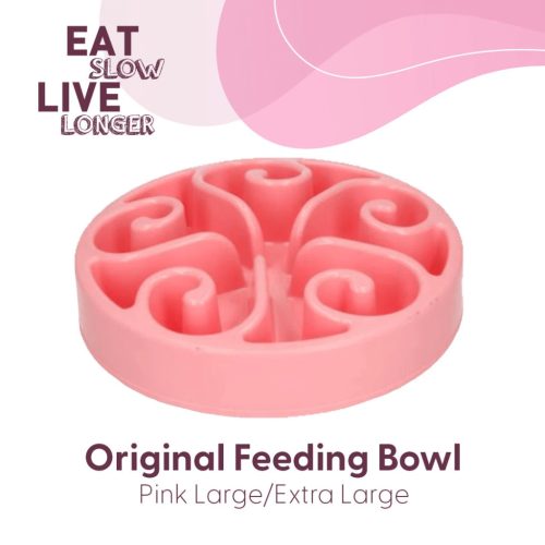 Eat Slow Live Longer Original Pink 6