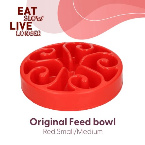 Eat Slow Live Longer Original Red 6