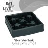 Eat Slow Live Longer Star Habzsolásgátló Tál Szürke XS