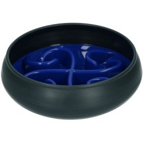 Eat Slow Live Longer Tumble Feeder Blue 2