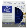 Eat Slow Live Longer Tumble Feeder kék