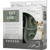 Eat Slow Live Longer Tumble Feeder szürke