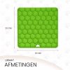 Eat Slow Live Longer Lick Mat Honeycomb zöld