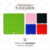 Eat Slow Live Longer Lick Mat Honeycomb zöld
