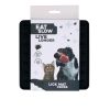 Eat Slow Live Longer Lick Mat Cross szürke