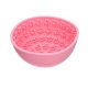 Eat Slow Live Longer Lick Mat Wobble Bowl Pink 2