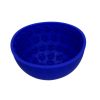 Eat Slow Live Longer Lick Mat Wobble Bowl kék
