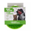 Eat Slow Live Longer Lick Mat Wobble Bowl zöld