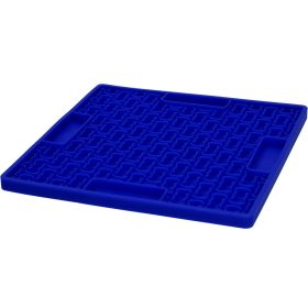 Eat Slow Live Longer Lick Mat Bones Blue 2