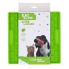 Eat Slow Live Longer Lick Mat Bones zöld