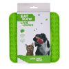 Eat Slow Live Longer Lick Mat Wave zöld