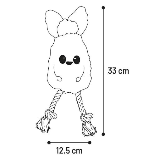 Flamingo Bubto Ananász kötéllel 3