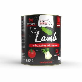   Syta Micha nedves eledel bárány, cukkini és paradicsom 800g
