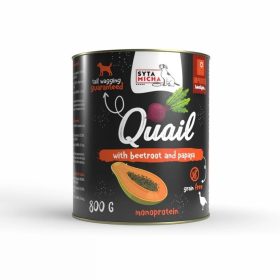 Syta Micha nedves eledel fürj, cékla és papaya 800g