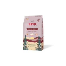 KIVO - Hidegen sajtolt Gabonamentes Száraztáp - Lazac 14kg
