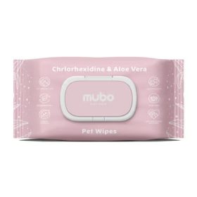 Mubo törlőkendő klórhexidin és aloe vera 100 db 1