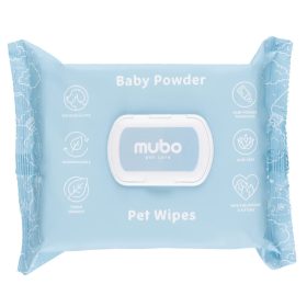 Mubo Baby Powder törlőkendő 100 db