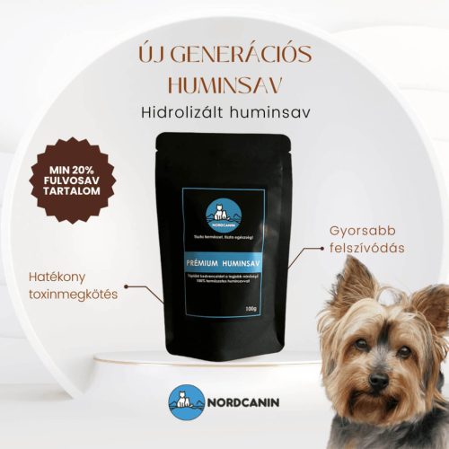 Nordcanin Prémium Hidrolizált Huminsav 4, Hidrolizált Huminsav kutyáknak