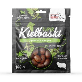 Syta Micha kolbászka bárányhússal és csalánnal 100g