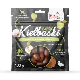   Syta Micha kolbászka kacsával, kókusszal és almával 100g