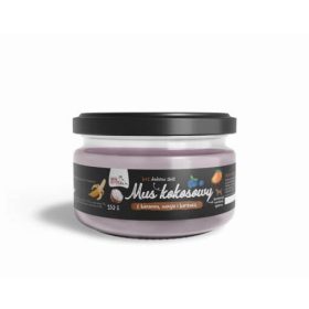   Syta Micha kókuszmousse kutyáknak 150g, banánnal, mangóval és áfonyával