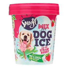 Smoofl kutyafagyi Eper 2