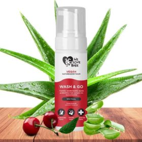   We Love Bark Wash&Go - Öblítés nélküli prebiotikus szőr- és mancstisztító 150ml