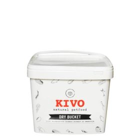 KIVO táptartó vödör 14kg kutyatáp számára