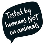 Tested by humans NOT on animals